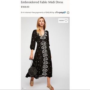 Free People Fable Dress - size small